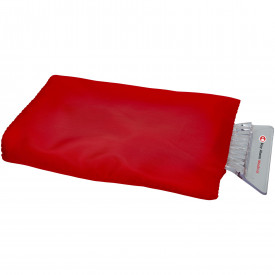 IJskrabber met handschoen-Rood