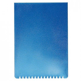 IJskrabber Rechthoek-Metallic Blauw, #287ebb-Fotoprint