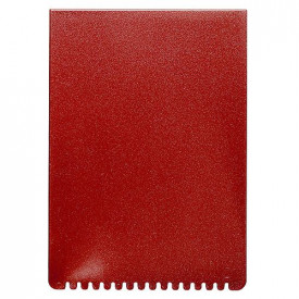 IJskrabber Rechthoek-Metallic Rood, #920c0b-Fotoprint
