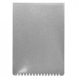 IJskrabber Rechthoek-Metallic Zilver, #9e9e9e-Fotoprint