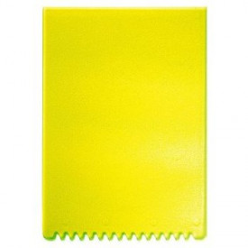 IJskrabber Rechthoek-Trend Geel, #f5e806-Fotoprint