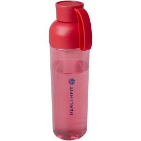 Illuminate waterfles 600ml - RPET - transparant gekleurd-Rood