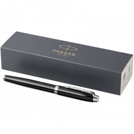 IM rollerball pen-Zwart,chrome