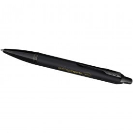 Parker IM achromatische set - RVS - 1 pen met zwarte inkt, 1 pen met blauwe inkt - geschenkverpakking