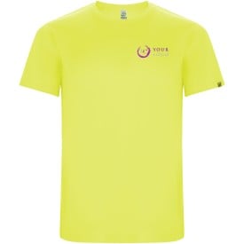 Imola sportshirt met korte mouwen voor kinderen-Fluor yellow