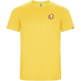 Imola sportshirt met korte mouwen voor kinderen-Geel