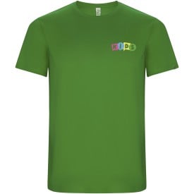 Imola sportshirt met korte mouwen voor kinderen-Green fern