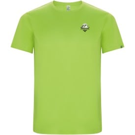 Imola sportshirt met korte mouwen voor kinderen-Lime