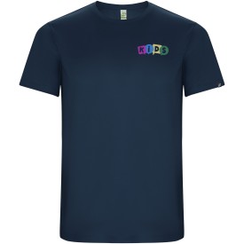 Imola sportshirt met korte mouwen voor kinderen-Navy blue