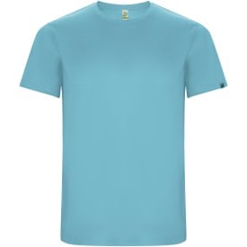 Imola sportshirt met korte mouwen voor kinderen-Turquoise