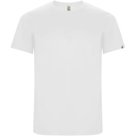 Imola sportshirt met korte mouwen voor kinderen-Wit