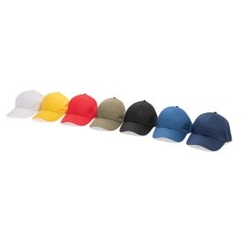 Impact AWARE™ 6 panel cap - gerecycled katoen - klittenbandsluiting