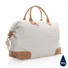 Impact AWARE™ 16 oz. rcanvas large weekendtas-Wit