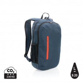 Impact AWARE™ 300D RPET casual rugzak-Donkerblauw, roze