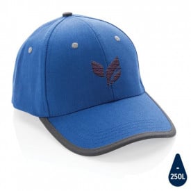 Impact AWARE ™ 6 panel cap - gerecycled katoen - klittenbandsluiting