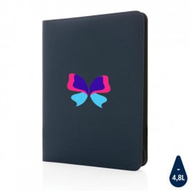 Impact Aware deluxe tech A4-portfolio met rits - rPET