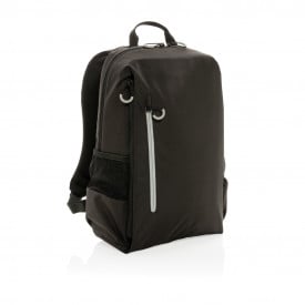 Impact AWARE™ Lima 15.6' RFID laptoprugzak-Zwart, wit