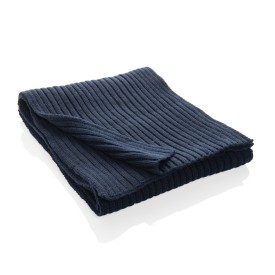Impact AWARE™ Polylana® gebreide sjaal 180x25cm-Donkerblauw