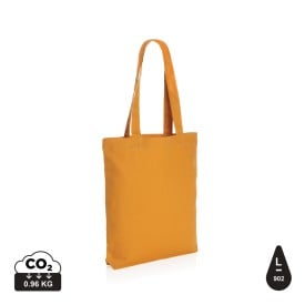 Impact Aware™ recycled canvas draagtas 285gsm-Oranje
