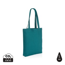Impact Aware™ recycled canvas draagtas 285gsm-Verdigris