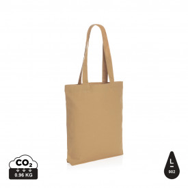 Impact AWARE™ recycled canvas tas 285gsm ongeverfd-Bruin