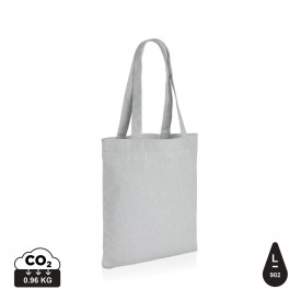 Impact AWARE™ recycled canvas tas 285gsm ongeverfd-Grijs