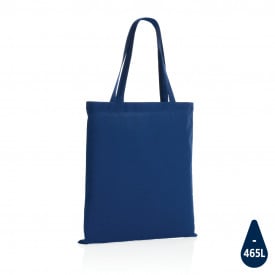 Impact AWARE™ recycled katoenen draagtas 145gr-Blauw
