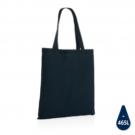 Impact AWARE™ recycled katoenen draagtas 145gr-Donkerblauw