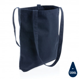 Impact AWARE™ Recycled katoenen draagtas-Donkerblauw