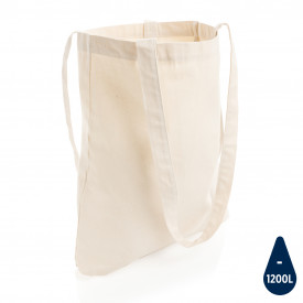 Impact AWARE™ Recycled katoenen draagtas-Wit