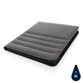 Impact AWARE™ RPET A4 portfolio met rits-Antraciet