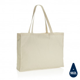 Impact AWARE ™ shopper van gerecycled katoen 145gr-Wit