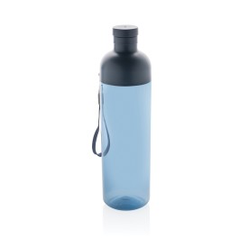 Impact RCS gerecyclede PET lekvrije waterfles 600 ml-Donkerblauw