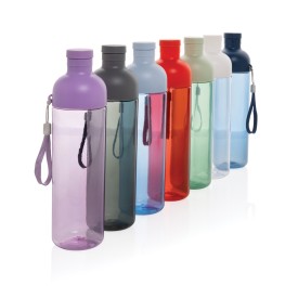 Waterfles 600 ml - rPET - transparant gekleurd