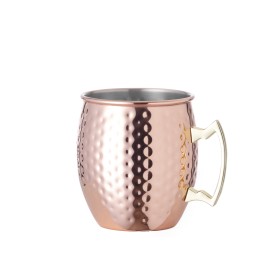 India mok 500ml - RVS - koper gekleurd