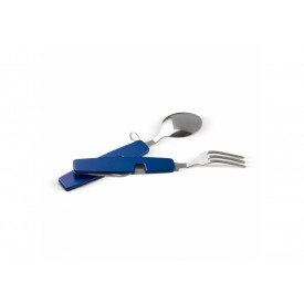 Inklapbaar bestek in multitool-Blauw