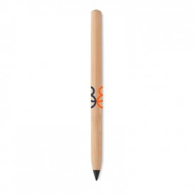 Pen - bamboe - inktloos - papieren dop