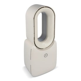 inSide Out Bladeless Soft Wind Fan Brislux met LED-verlichting-Beige