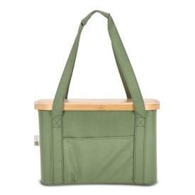 InSideOut Opvouwbare (koel) mand Sogne 38 x 26 x 25cm rPET-Olijfgroen