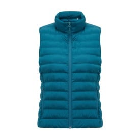 Iqonic Meru bodywarmer - dames - rPET polyester - 70 g/m2 - waterafstotend-Dark teal