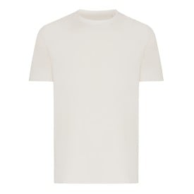 Iqoniq Brett gerecycled katoen t-shirt-Ivory white