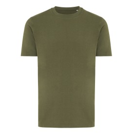 Iqoniq Brett gerecycled katoen t-shirt-Khaki