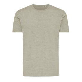 Iqoniq Brett gerecycled katoen t-shirt-Light heather green