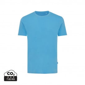 Iqoniq Bryce gerecycled katoen t-shirt-Rustgevend blauw