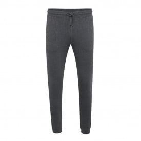 Iqoniq Cooper gerecycled katoen joggingsbroek-Ongeverfd antraciet