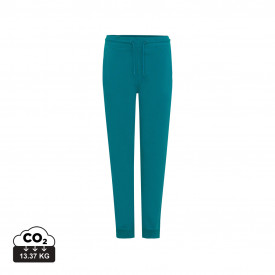 Iqoniq Cooper gerecycled katoen joggingsbroek-Verdigris