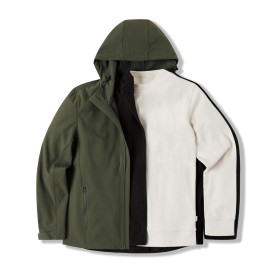 Iqonic Diran jas - unisex - rPET polyester - 320 g/m2 - fleece