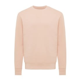 Iqoniq Etosha lichtgewicht gerecycled katoen sweater-Peach nectar