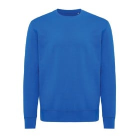 Iqoniq Etosha lichtgewicht gerecycled katoen sweater-Royal blue