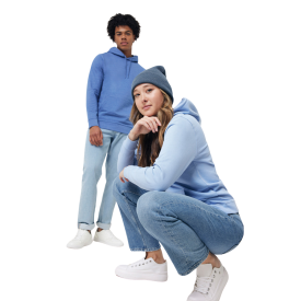 Iqoniq Jasper hoodie - unisex - gerecycled katoen - 340 g/m²